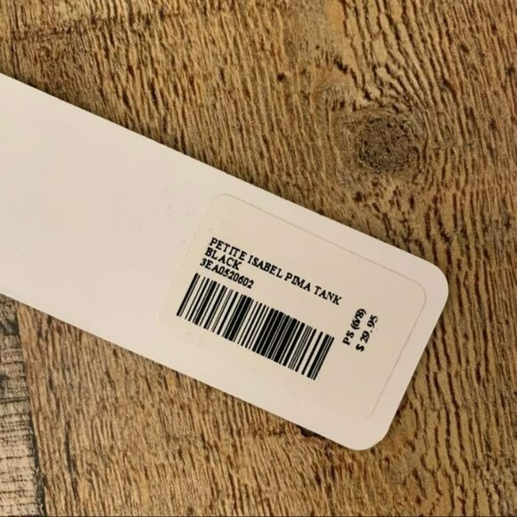 Soft surroundings petite Isabel puma tank top in black - S - Picture 3 of 7